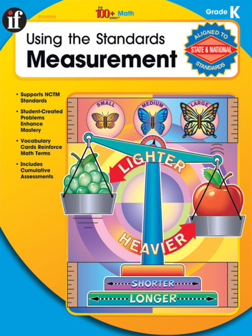 Title details for Using the Standards - Measurement, Grade K by Melissa J. Owen - Available